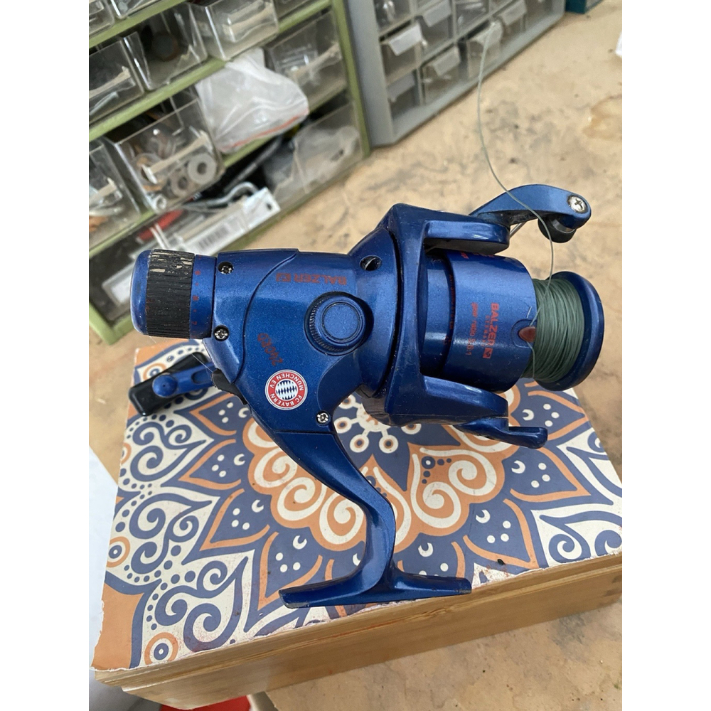 BALZER blue fishing reel German company Gear ratio 5.8:1